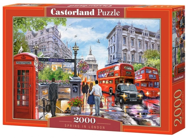 Puzzle 2000 dijelova - Proljeće u Londonu