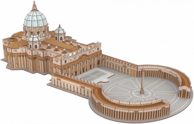 Revell 3D puzzle bazilika sv. Petra, Vatikan 68 komada