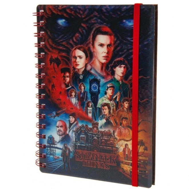 Kružni blok Stranger Things 4 3D efekt