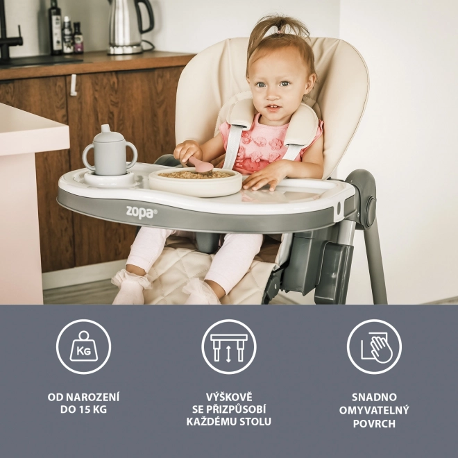 Dječja stolicа Monti 2, Diamond Beige