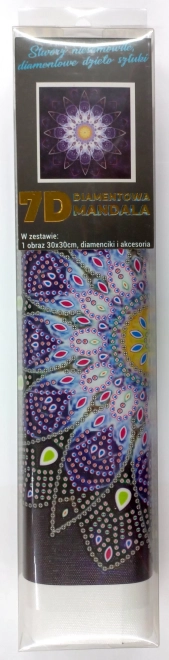 Norimpex Dijamantno slikanje 7D Plava mandala 30x30cm