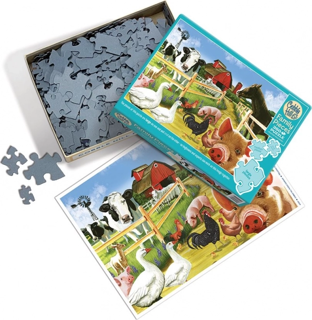 Obiteljska Puzzle Dobrodošli na Farmu 350 Dijelova