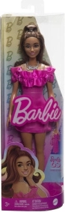 Barbie model s ružičastom haljinom s volanima