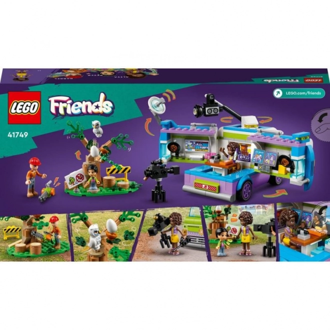 LEGO® Friends 41749 Novinarska dostavna vozila