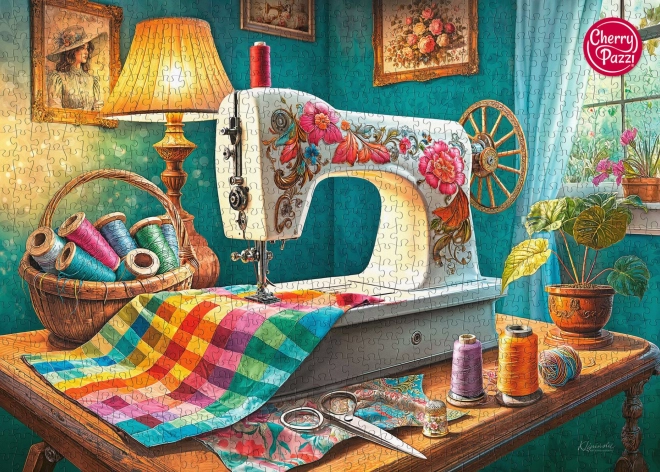 Cherry Pazzi Puzzle Moj kutak za šivanje 1000 dijelova