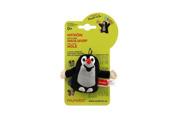 Plišani lutak za prst Krtek 8 cm