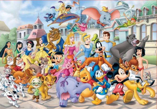 EDUCA Puzzle Povorka likova Disney 200 dijelova