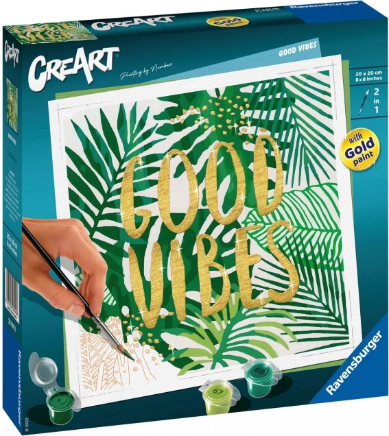 CreArt: good vibes – bojanje po brojevima za tinejdžere