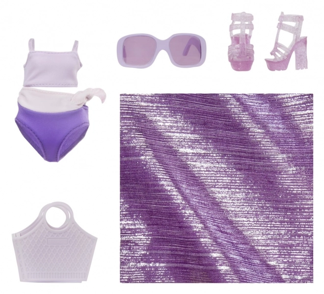 Rainbow High Fashion lutka u kupaćem kostimu - Violet Willow