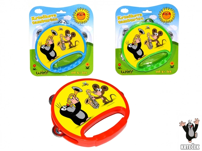 Dječja tamburina s Krticom 18 cm