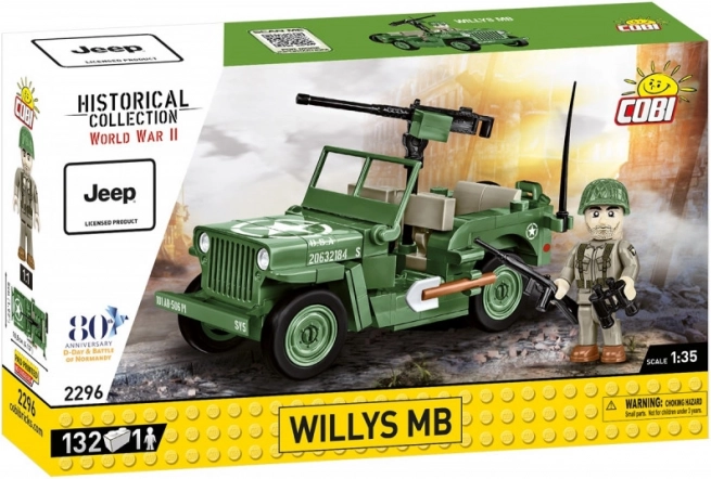 Kockice Jeep Willys MB 132 dijelova