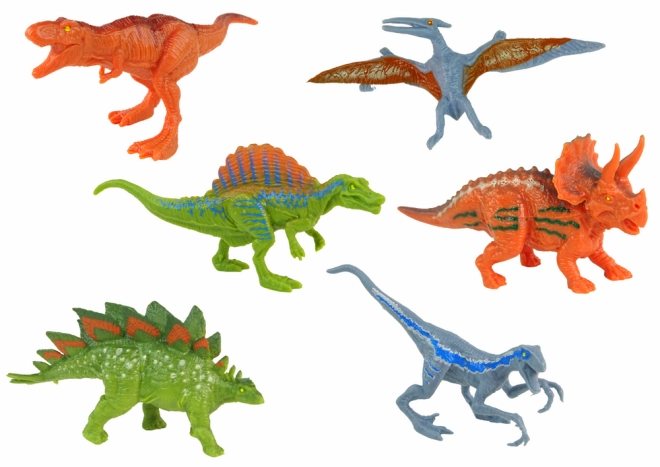 Šareni dinosauri i helikopter