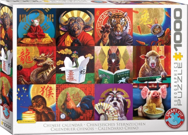 Puzzle Kineski kalendar 1000 komada