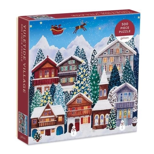 Puzzle božićno selo 500 komada