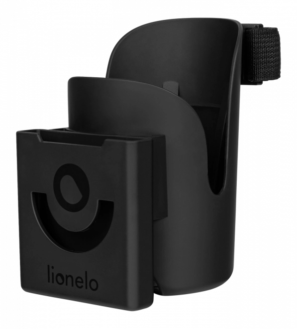 LIONELO Univerzalni držač za kolica 2u1 - crni