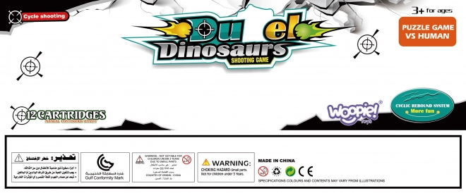 Uzbudljiva igra Bitka dinosaura od Woopie