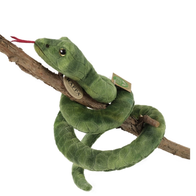 Zeleni plišani zmija 90 cm EKO-PRIJATELJSKI