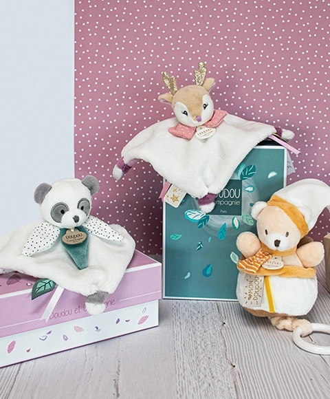 Doudou plišana glazbena igračka 20 cm