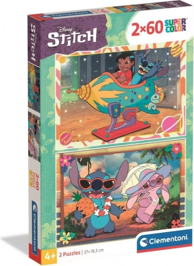 Puzzle Stitch - Havajska zabava 2x60 dijelova