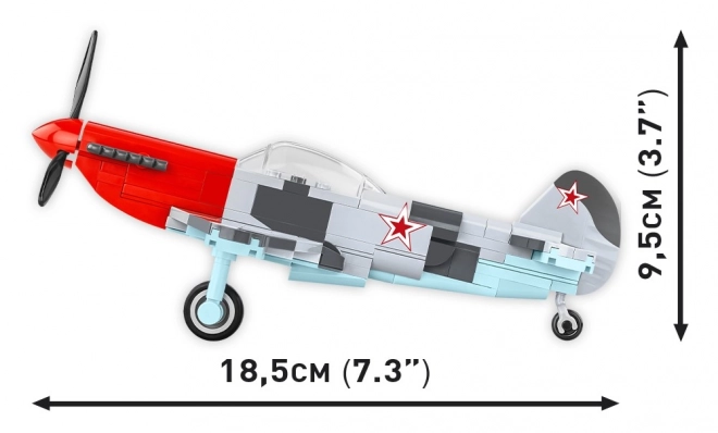 Konstrukcijski set Yakovlev Yak-3