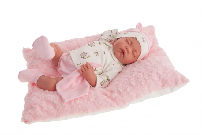 Realistična lutka beba Luna s mekim tijelom - 42 cm
