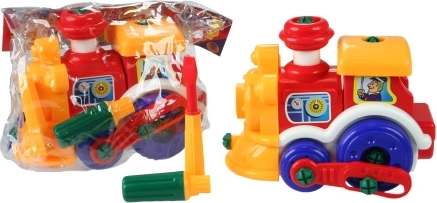 Plastična vijčana lokomotiva 22 cm
