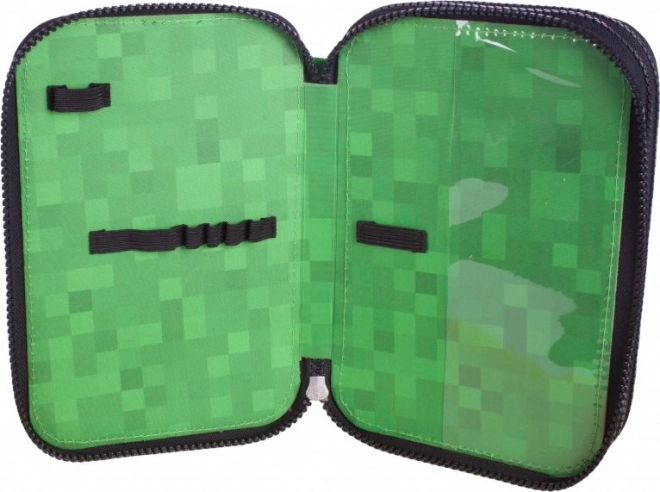 Školski pernica Minecraft Alex i Steve s tri razine