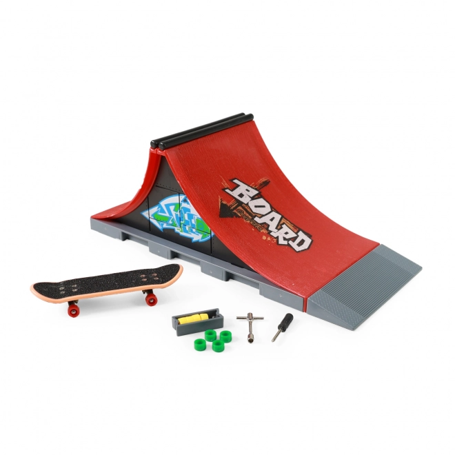 Skatepark - rampa za skateboard/fingerboard na vijak