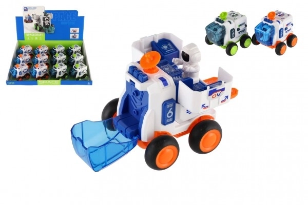 Svemirski automobil plastika 8x9cm na pogon 2 boje