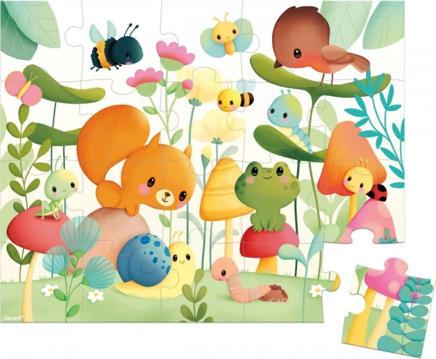 Vesela scena iz vrta