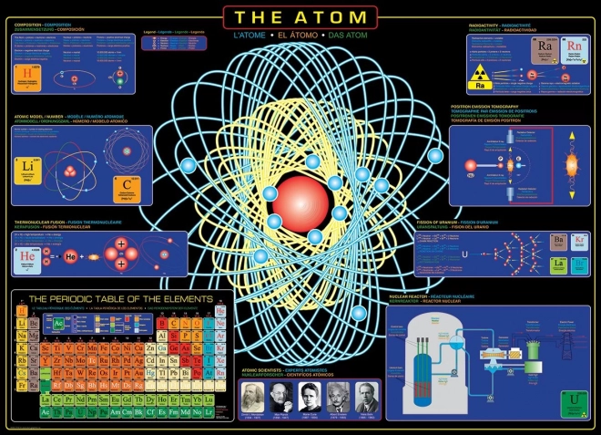 EUROGRAPHICS Puzzle Atom 1000 dijelova