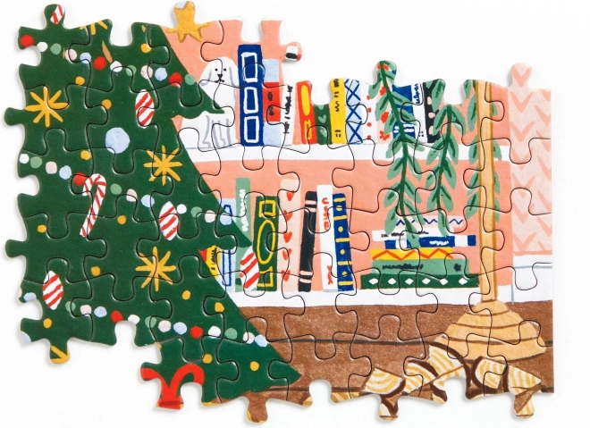 GALISON Puzzle Adventni kalendar Doma za Božić 12x42 komada
