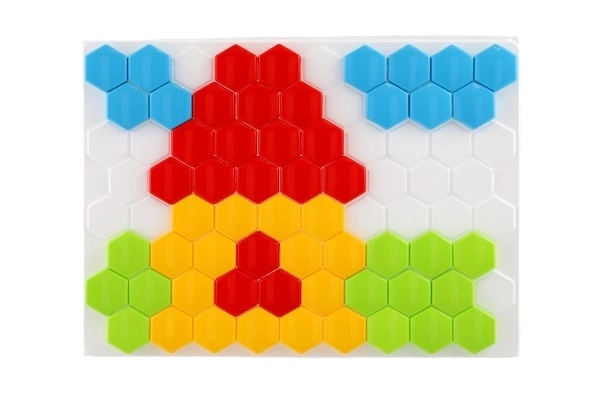 Mozaik kapice 4cm za najmlađe s glatkom površinom 80 komada u kutiji 45x34x4cm 12m+