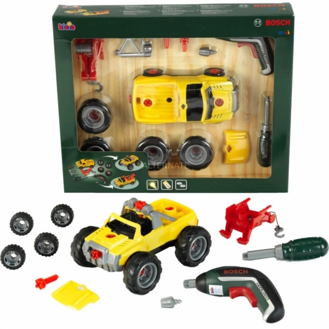 Theo Klein 8696 Građevinski set 3u1 auto s odvijačem