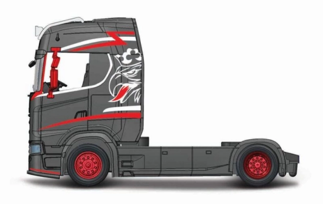 Bburago 1:43 Prijevoznici Prilagođene Kabine Scania 770S – Sivi