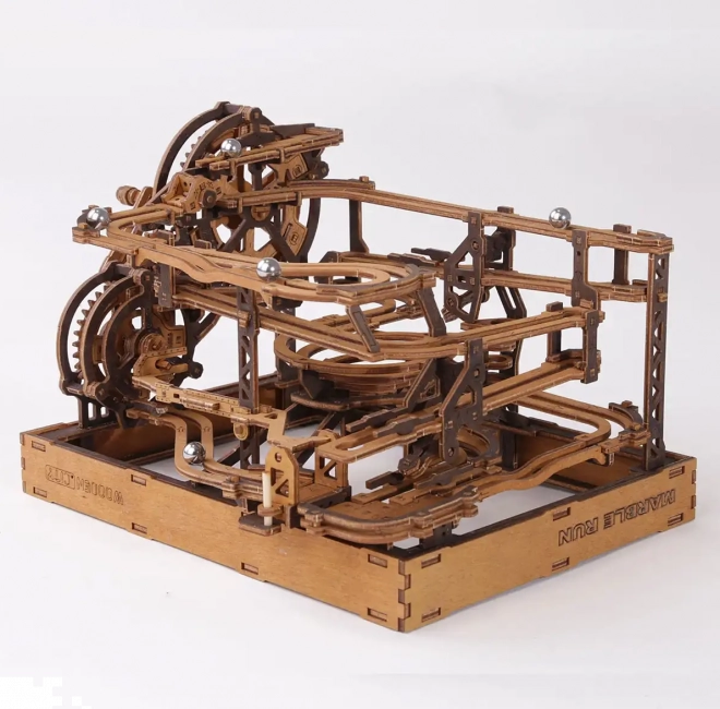 WOODEN CITY 3D drvene puzzle Staza za kuglice 265 dijelova