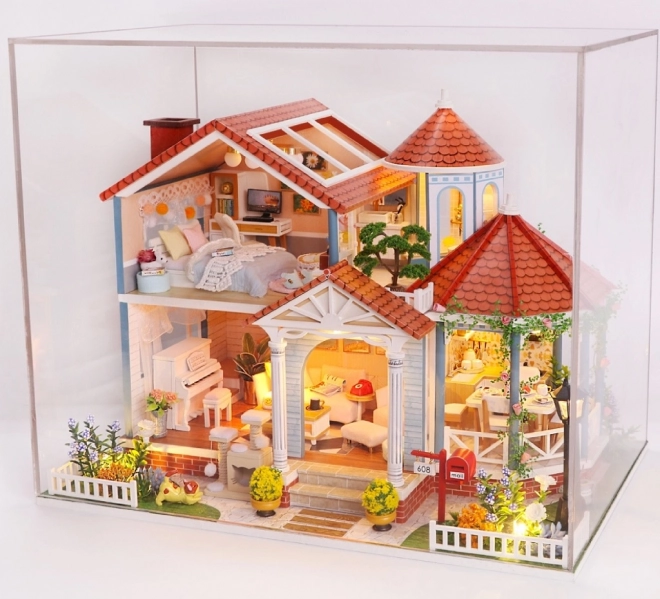 Dvadeset miniatura kućica Kuća šarene glazure