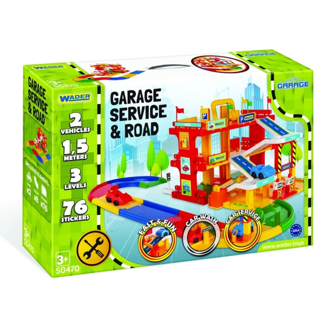 Garaža Service s cestom od Wader