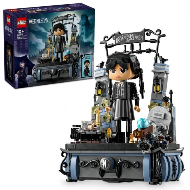 LEGO figurica Wednesday Addams