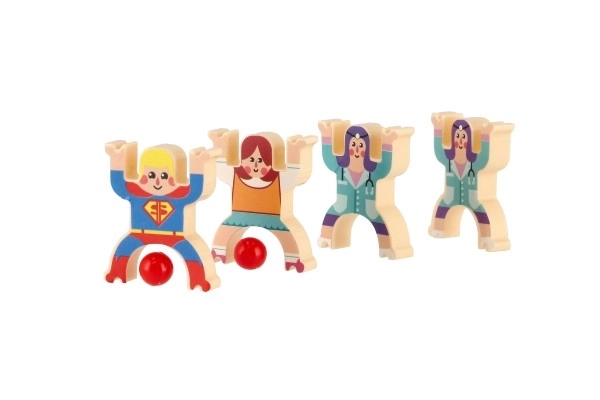 Igra balansiranja herkul mini plastika 26 komada, 3 boje u kutiji 21x19x3,5 cm