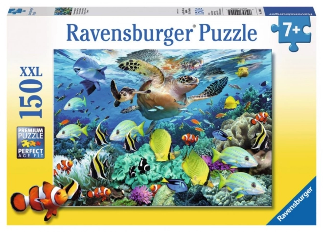 RAVENSBURGER Puzzle Raj ispod vode XXL 150 dijelova