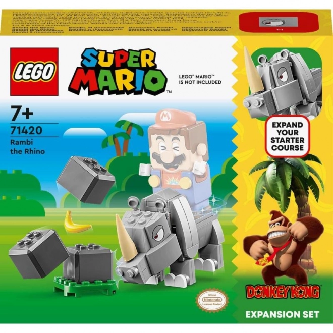 Nosorog Rambi - Prošireni set LEGO Super Mario