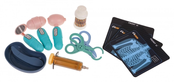 Medicinski set s EKG-om + pribor Plava