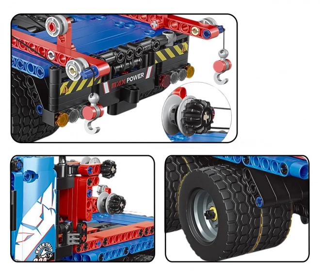 Mould King 15020 - Tehnička konstrukcija kamion za vuču R/C 1064 dijelova