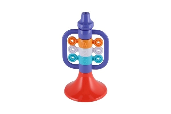Glazbeni instrumenti/set plast 5 komada u kutiji 2 boje u vrećici 27,5x28 cm 3 mjeseca+