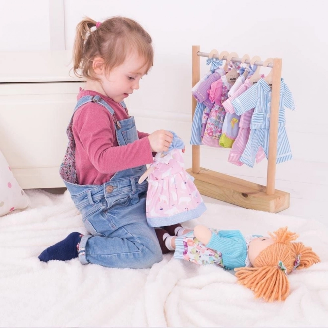 Vješalica za lutke Bigjigs Toys