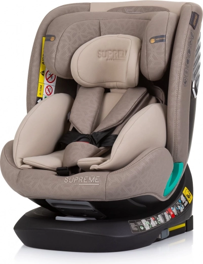 Dječja autosjedalica Chipolino Supreme i-Size - Macadamia