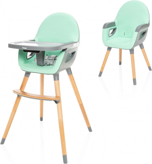 Dječja stolićica Dolce 2, Ice Green/Grey