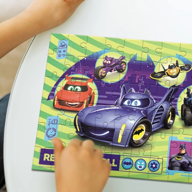 DODO Puzzle Batwheels: Zabavna vožnja 60 dijelova