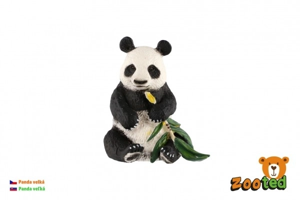 Panda velika zooted plastika 8cm u vrećici